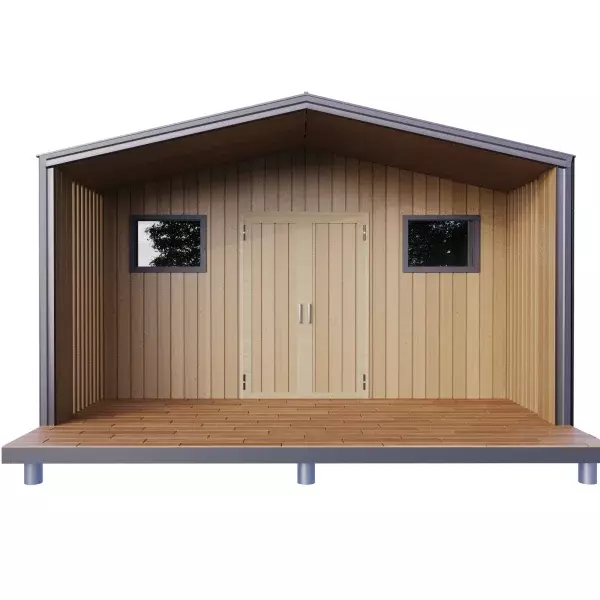 Хозблок "Барнхаус" с террасой