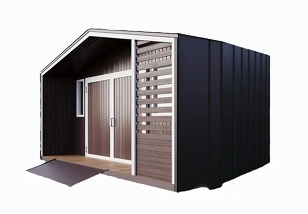 Хозблок-гараж для мото и минитракторов от 18 м²