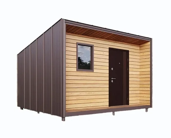 Хозблок "Хай-Тек" с односкатной кровлей от 10 м²