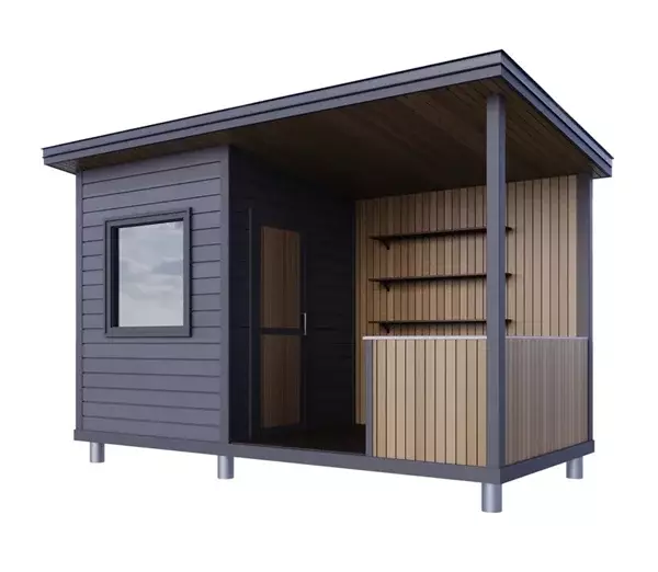 Хозблок "С барной стойкой №2" от 9 м²